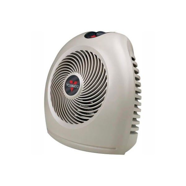 Vornado Full Room Vortex Heater W/ Adjustable Thermostat, 120V, White, 1500 Watt